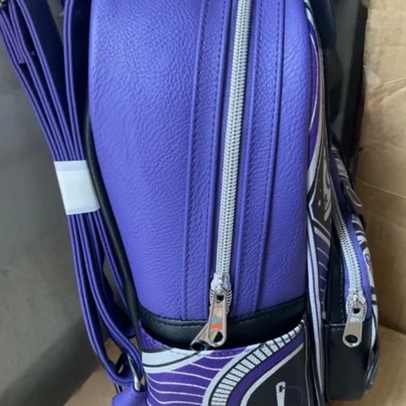 LOUNGEFLY MICKEY MOUSE  ART DECO BACKPACK NWT RETIRED - Picture 3 of 4